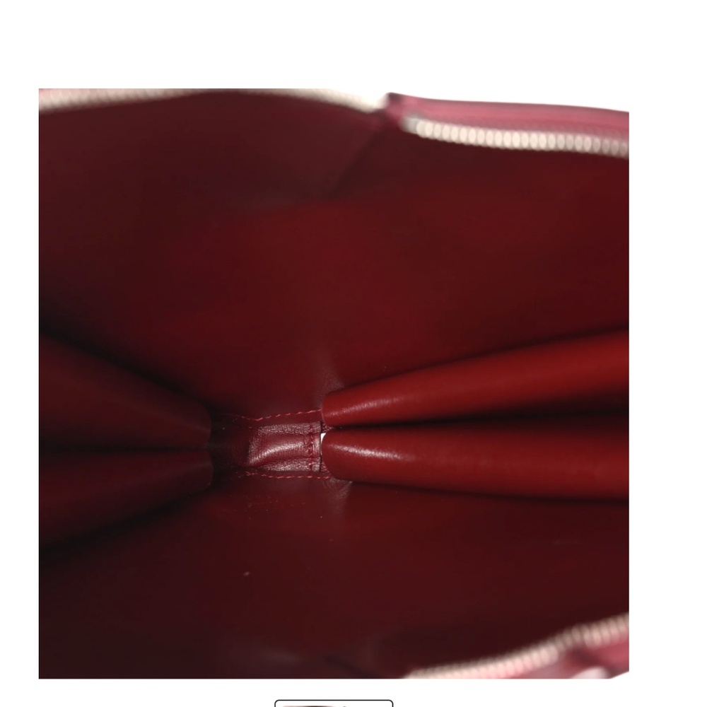 ALAIA | Handbag | Lux Calfskin Le Coeur Bag Rouge Grenat - Picture 7 of 11